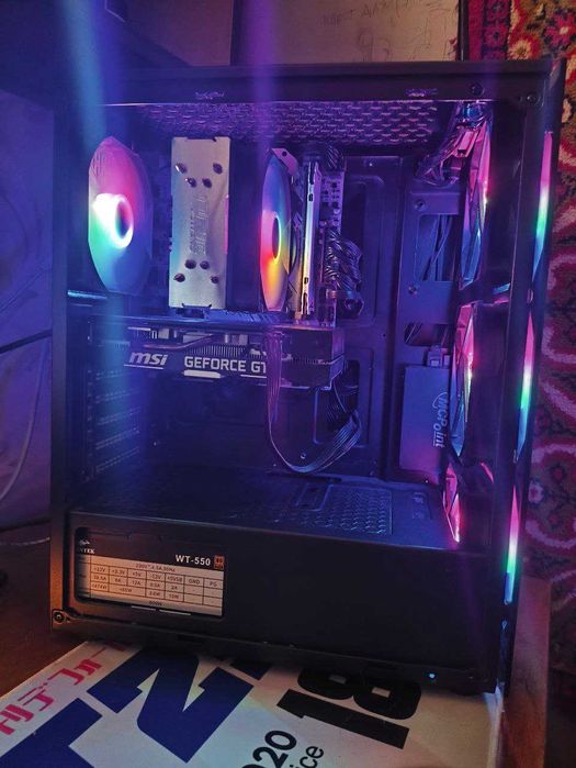 компьютер e5-2670, gtx 1660 super, ram (8*2 ddr4)