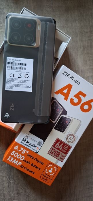 Нов телефон ZTE Blade A56