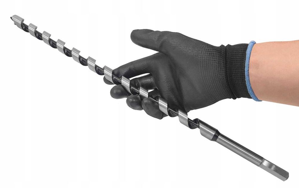 Set 6 burghie lemn 6-18mm lungi 460mm (V05077)