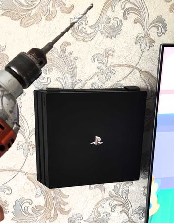 Кронштейн на стену металлический для Playstation 4 Pro
