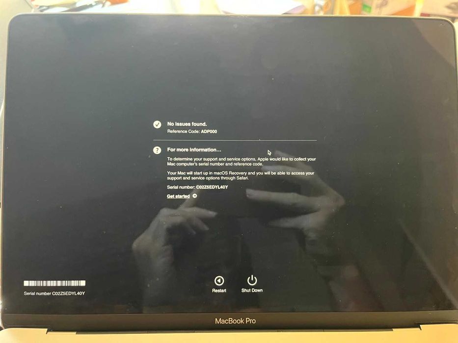 Продавам Macbook Pro a2159 13" с неработещ touch bar