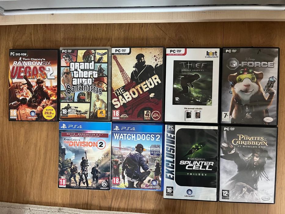 Jocuri originale PC și PS4 – colecție variată