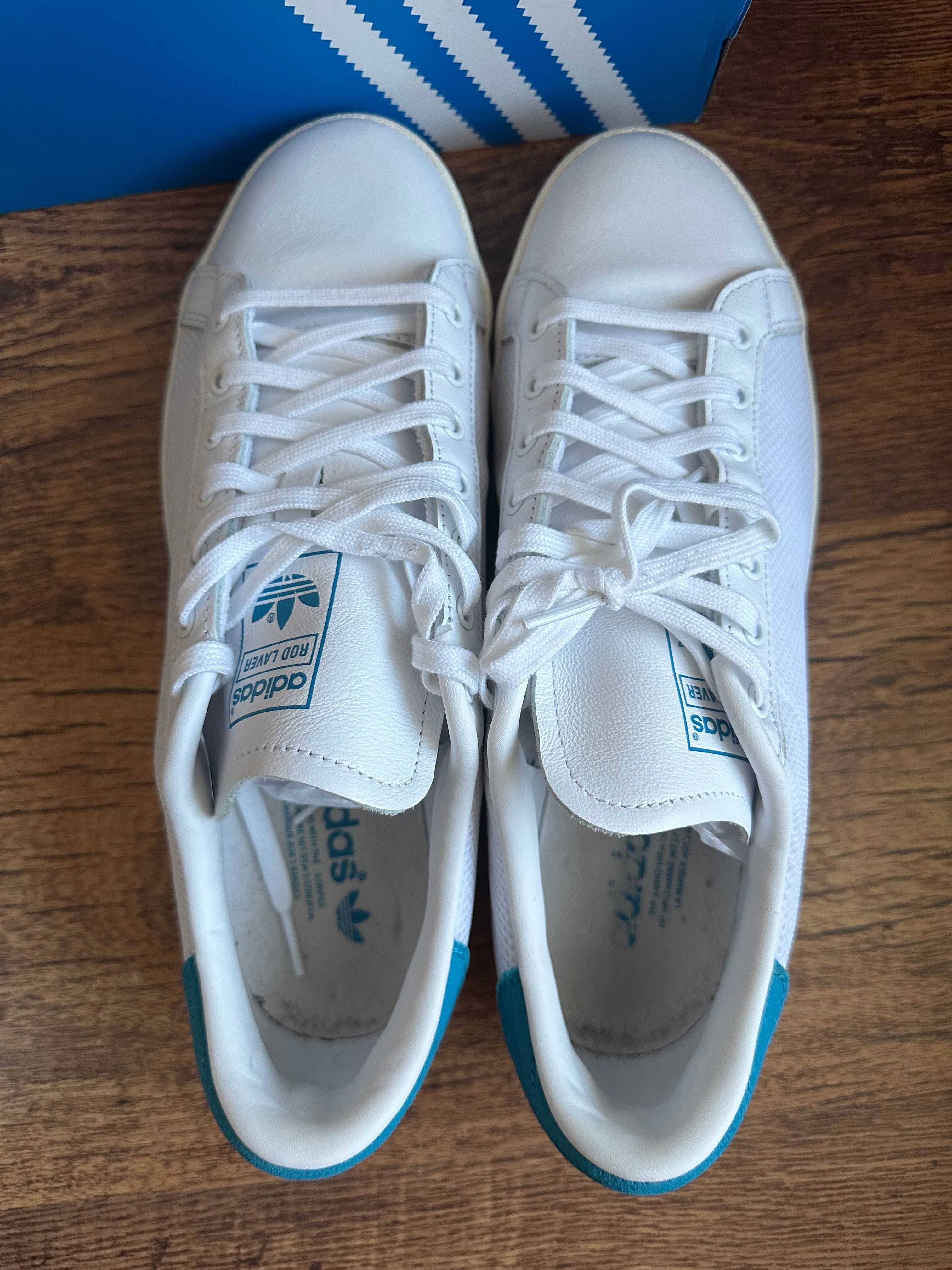 Adidas - Adidas Rod Laver Vintage бели мъжки маратонки 44 размер