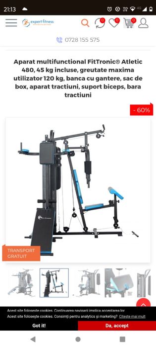 Vand aparat fitness multifunctional