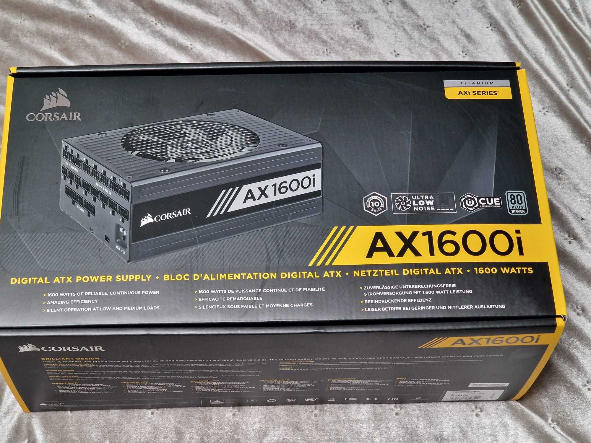 Sursa PC Corsair AX1600i, 80+ Titanium, 1600W [ CP-9020087-EU ]