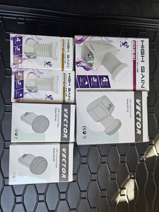 Сателитен конвертор единичен/двоен Inverto Unicable II/2