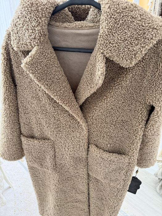 Тедди шуба двухсторонная