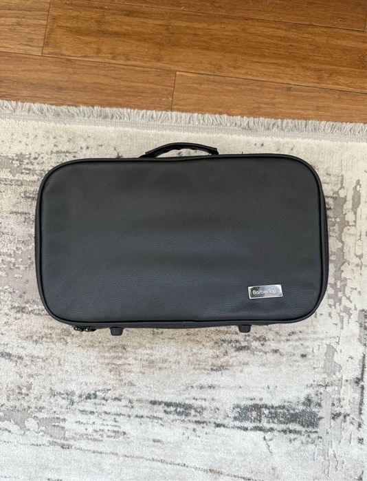 trusa profesionala de tuns barber top + set gratare jrl