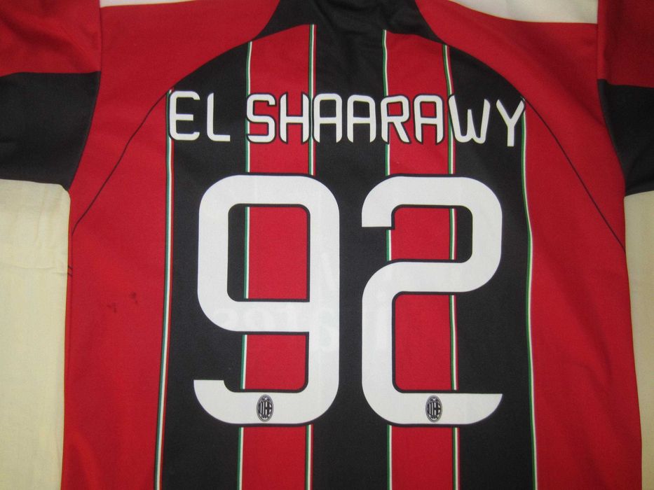 Tricou fotbal  El Shaarawy AC Milan, masura S-M, poliester, imprimat