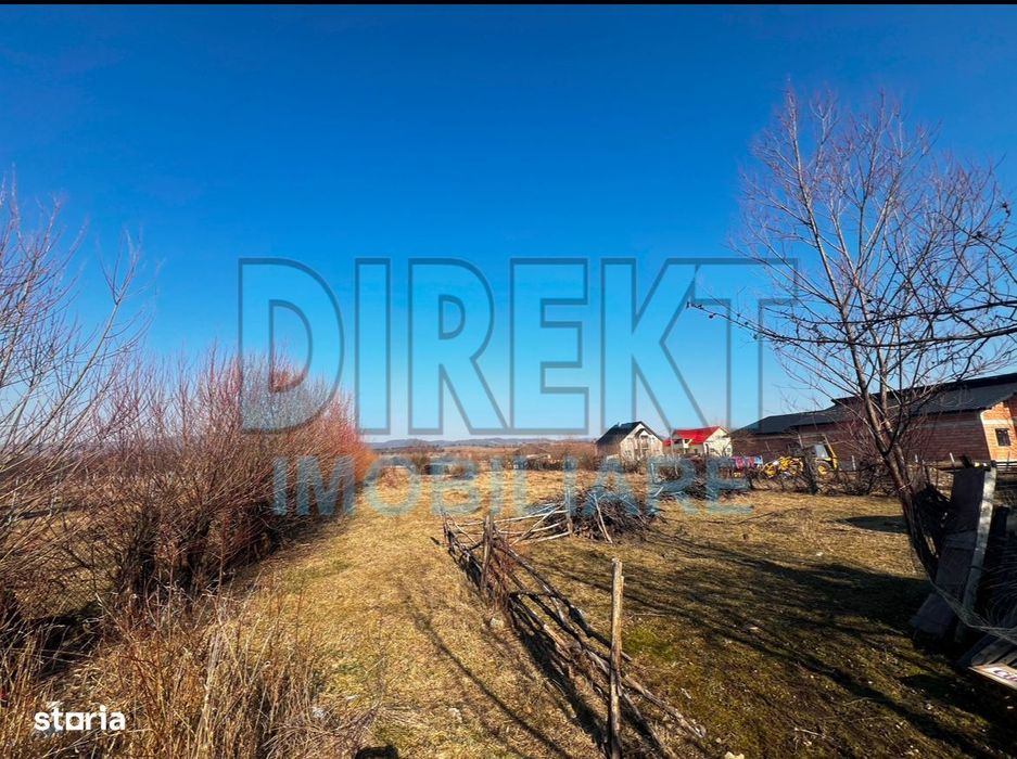 Teren intravilan, 20 ari, + utilități, construibil, Rusu Bârgăului