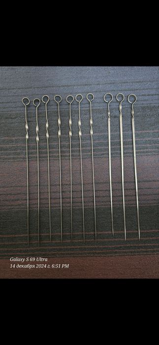 Отличные шампура.