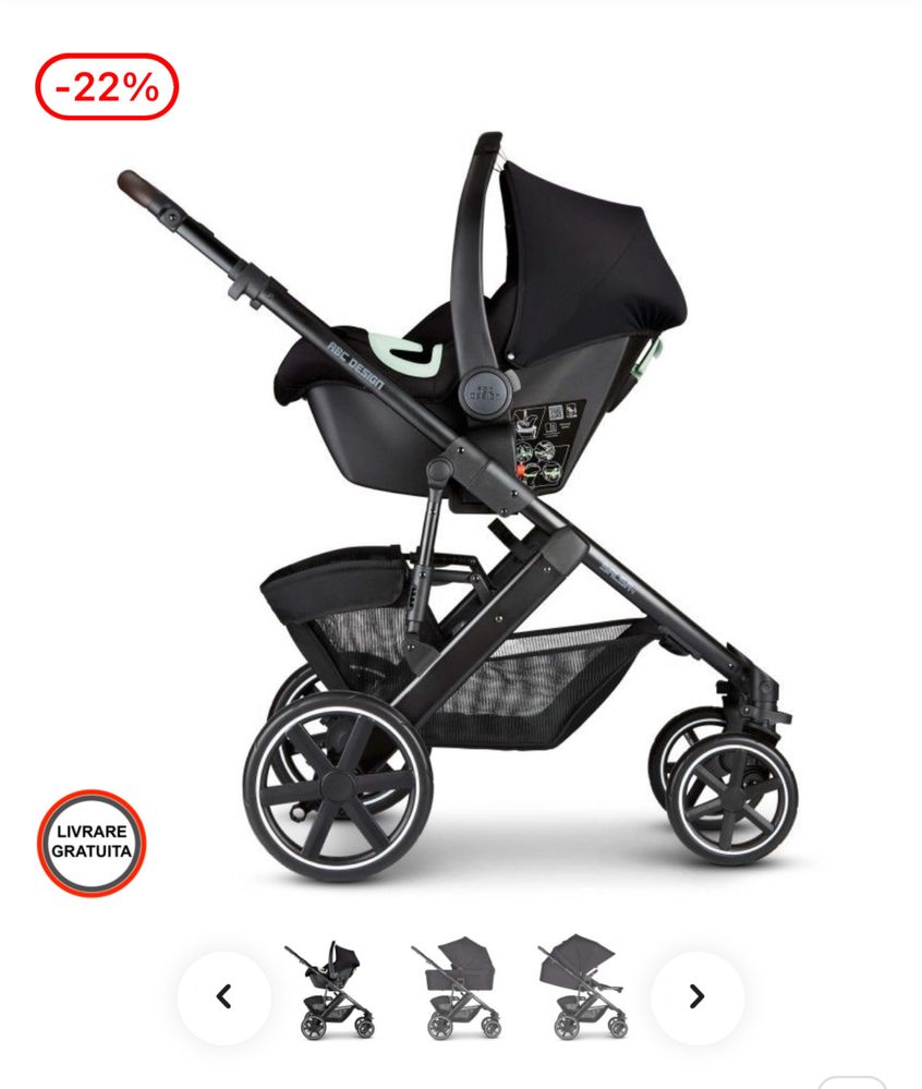 Carucior 3 in 1 Salsa 4 ABC Design