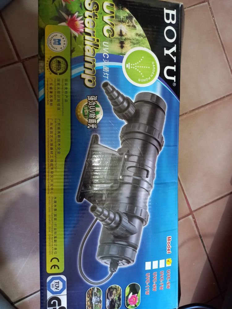 Sterilizator uv pentru acvarii