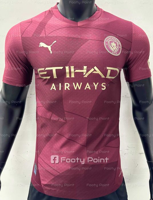 Футболна тениска Манчестър Сити 2025/2026 Manchester City Man City