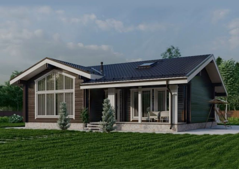 Строительство Каркасных домов. Кровля крыш. Обшивка Вогонкой. Террасы