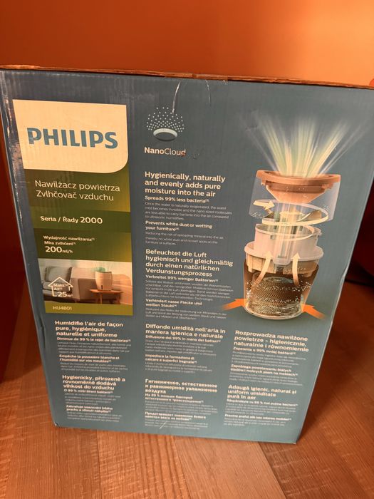 Philips umidificator seria 2000 nanocloud NOU SIGILAT