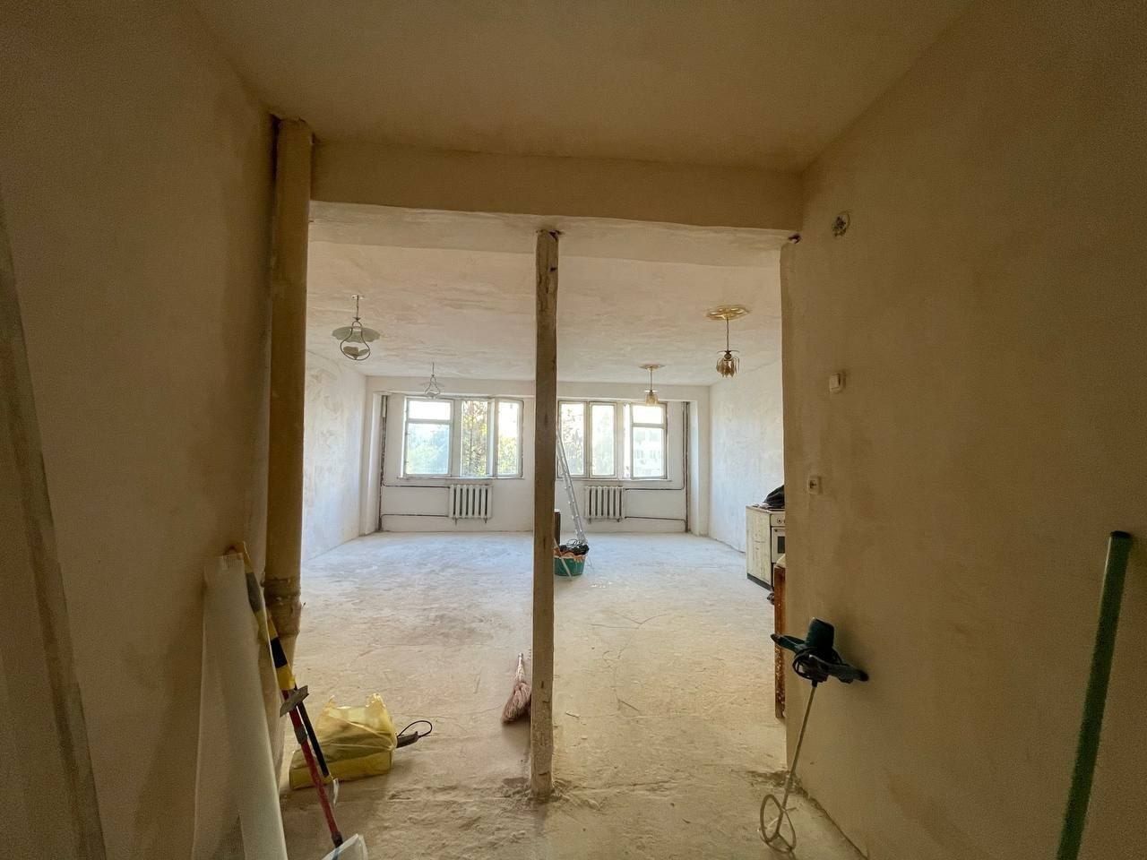 2 ком. квартира, 38 м², в Сергели 3. Бывшее общежитие. Метро - 400 м.