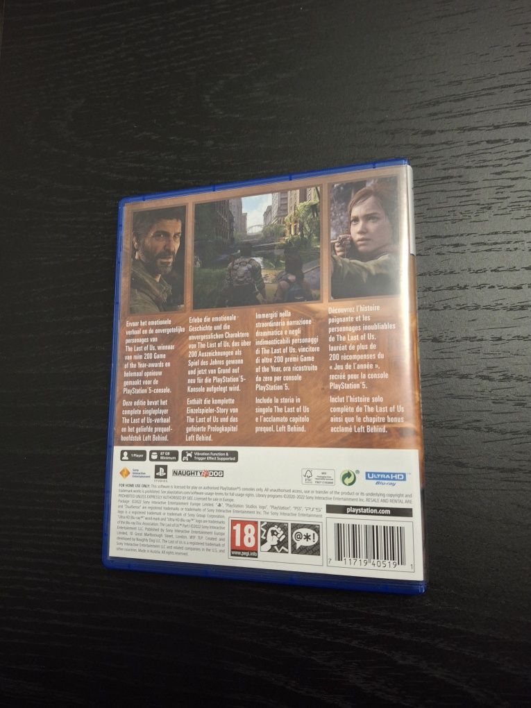 The last of us Part 1 (PS5)