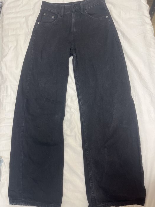 Черни широки дънки