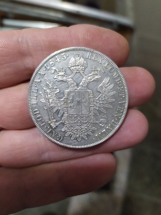 Австрийски талер 1845 година Фердинанд 1