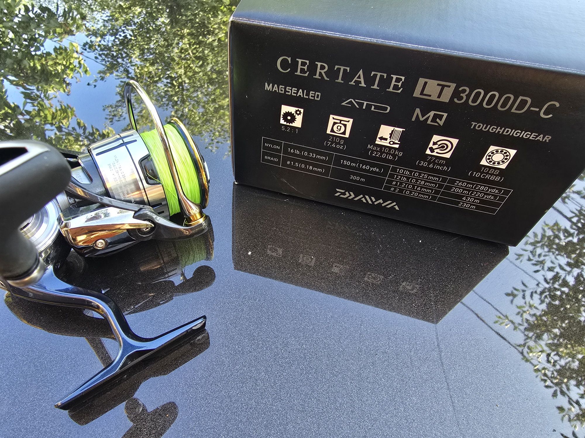 Mulineta Daiwa Certate 3000D noua nepesuita