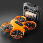 Drona UAV 3x baterii FPV 2025 S156 PRO telecomanda Display LCD Camera