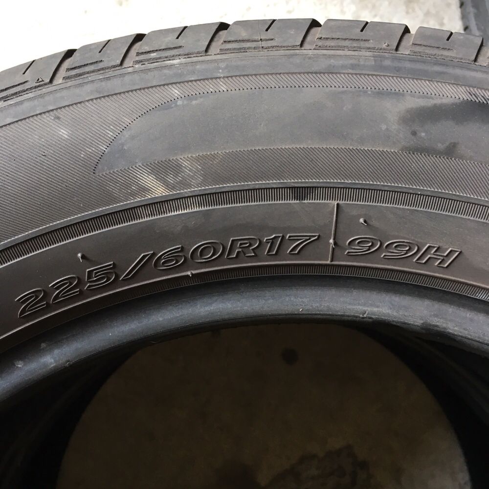 225/60/17 HANKOOK 2бр. 5.5мм