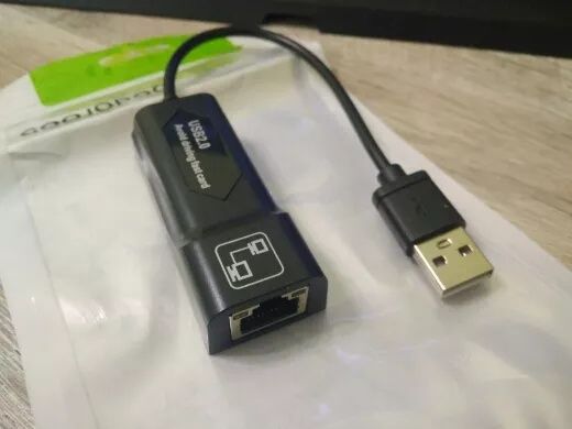 Переходник Адаптер USB - Lan (RJ45) Сетевая карта