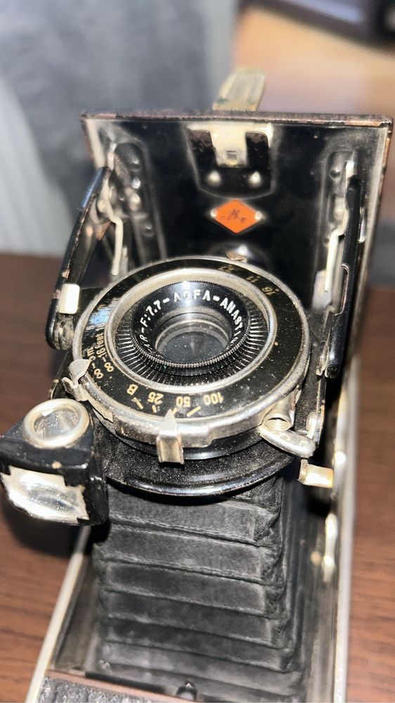 Aparat Foto AGFA Billy Compur - Al doilea Razboi Mondial + Husa
