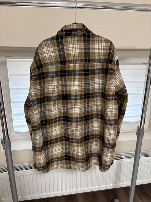 Риза от топла материя каре H&M