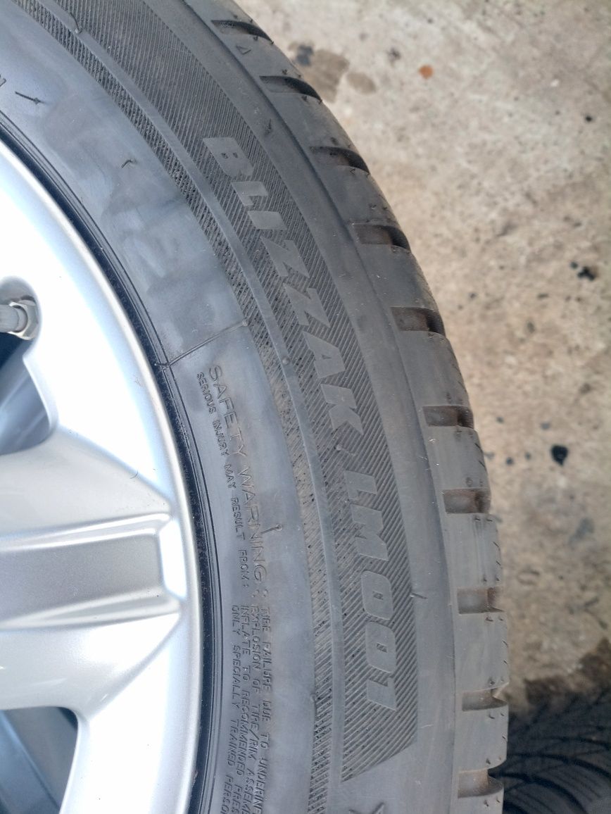 4 jante originale Mini R17 echipate de iarna Bridgestone 205/60 R17