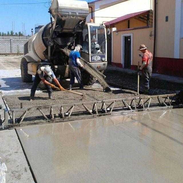 Виброферма для укладки бетона