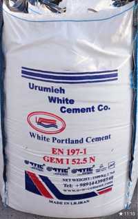 Цемент Иран: белый Urumie м600, Benvid м600, серый - м500