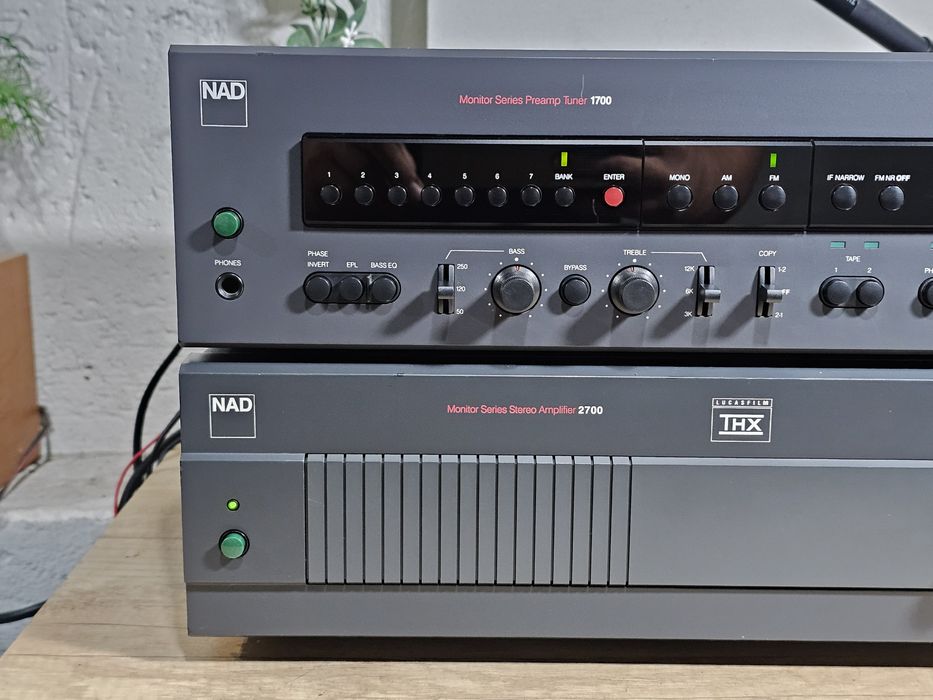 Amplificator NAD 2700, preamplificator NAD 1700, thx, hi-end audio
