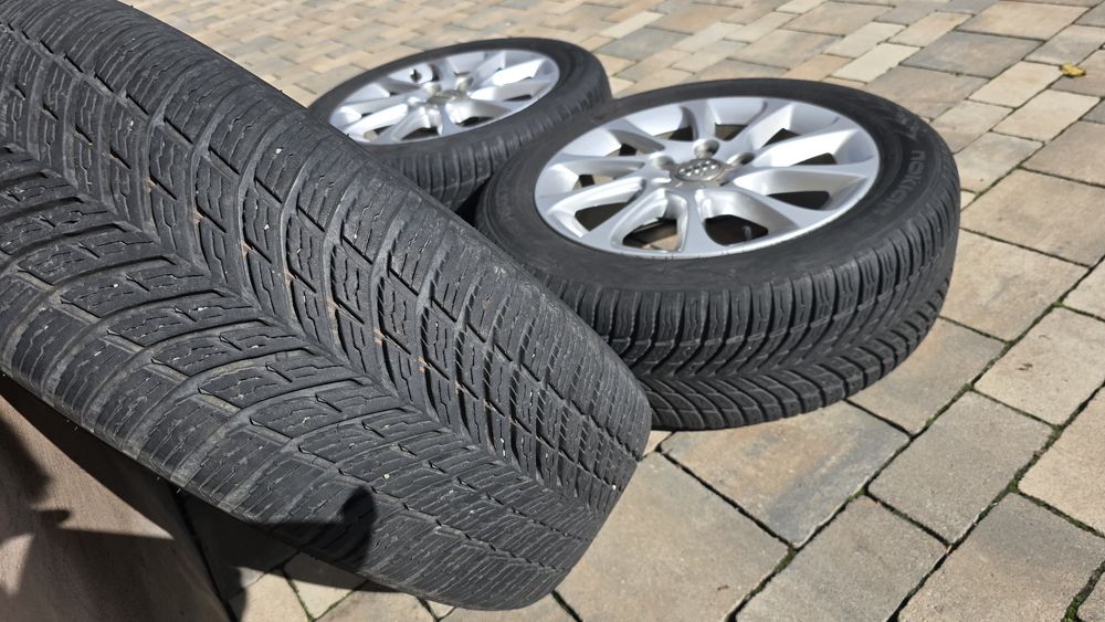 Jante Audi 16 cu cauciucuri de iarna Nokian