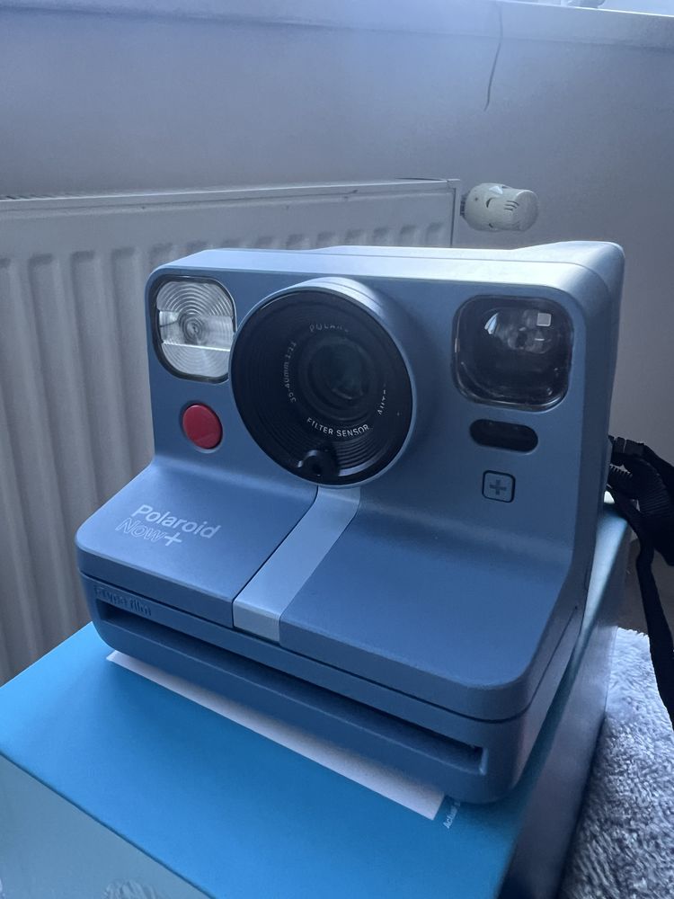 Aparat foto Polaroid Now+ (blue gray)  nou
