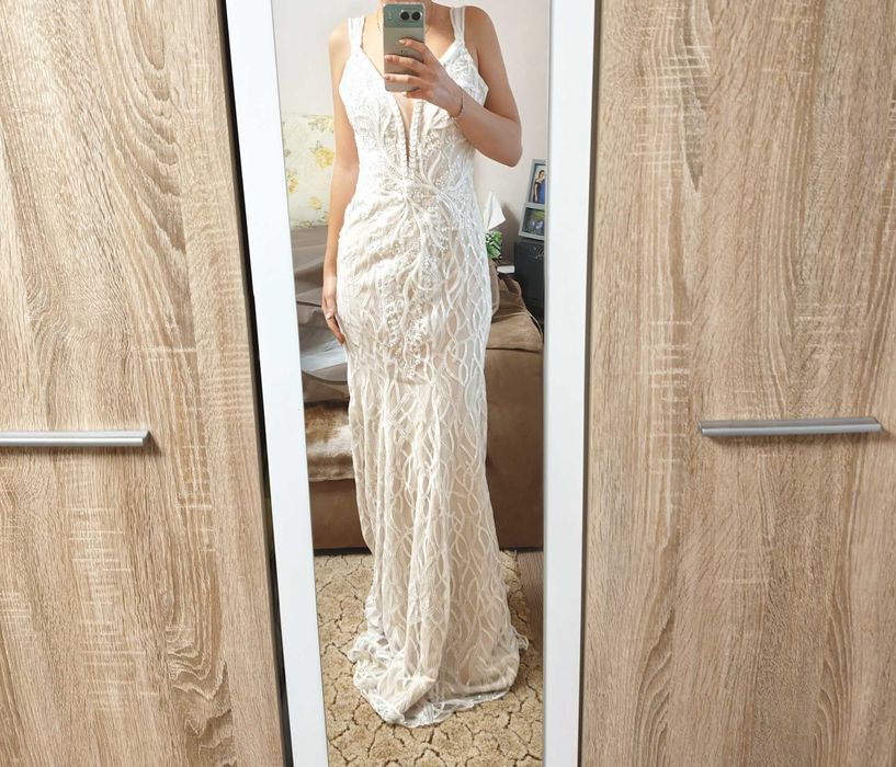 Rochie mireasă - crem