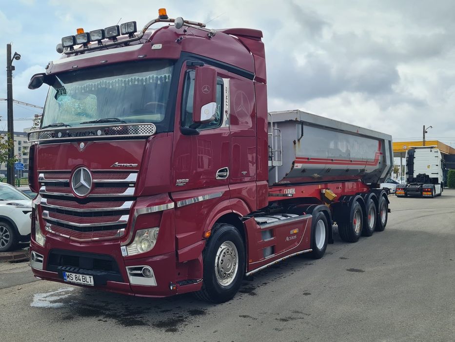 Vand Actros si semiremorca