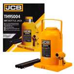 ГАРАНЦИЯ Професионален Хидравличен крик 50 ТОНА JCB, тип бутилка, 50т