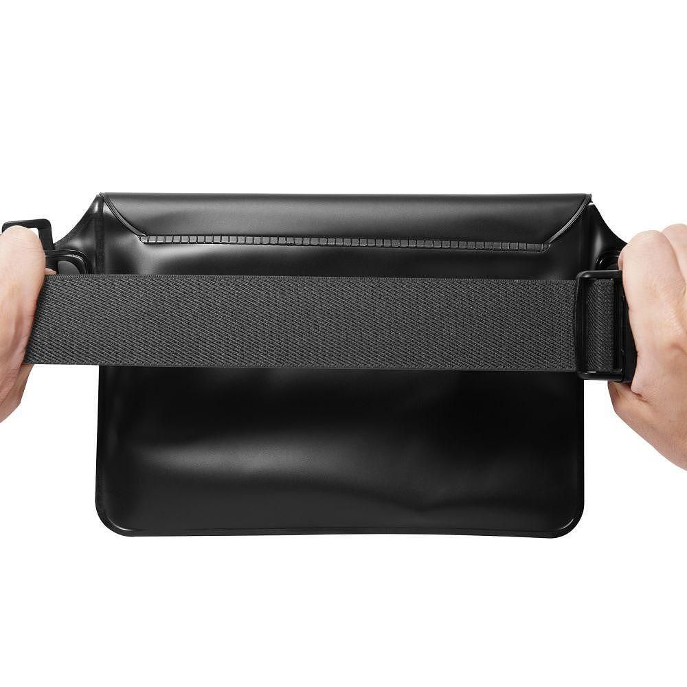 Универсална водоустойчива чанта spigen a620 black 2 pack