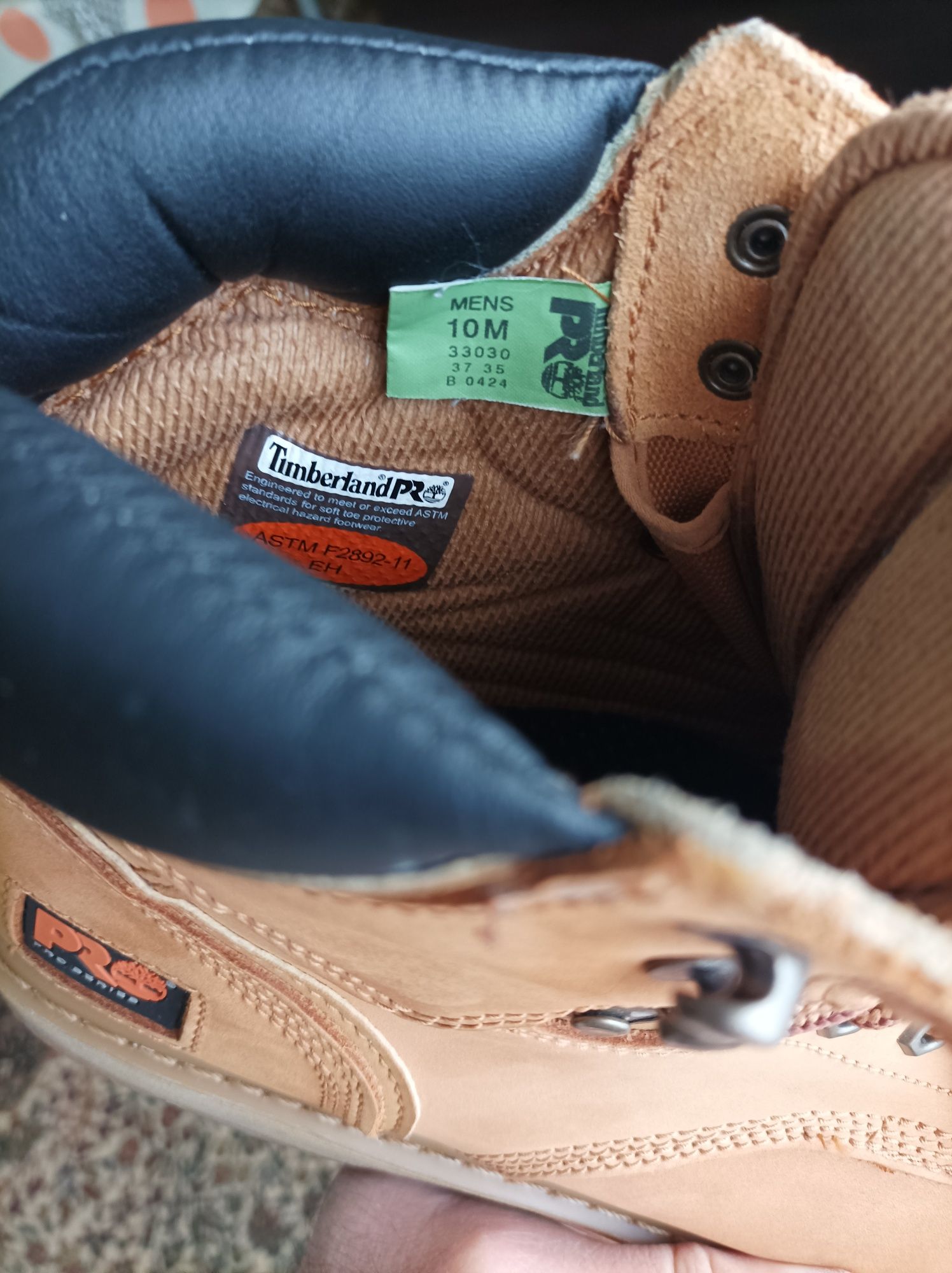 Продаются кожаные мужские ботинки марки Timberland