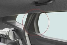Set 2 Capace pt stalp usa spate dreapta + stanga Dacia Duster III 2024
