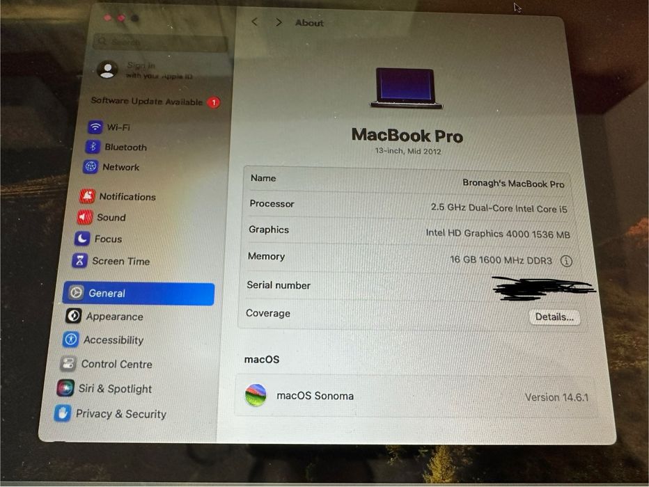 Vând Macbook Pro i5 16GB