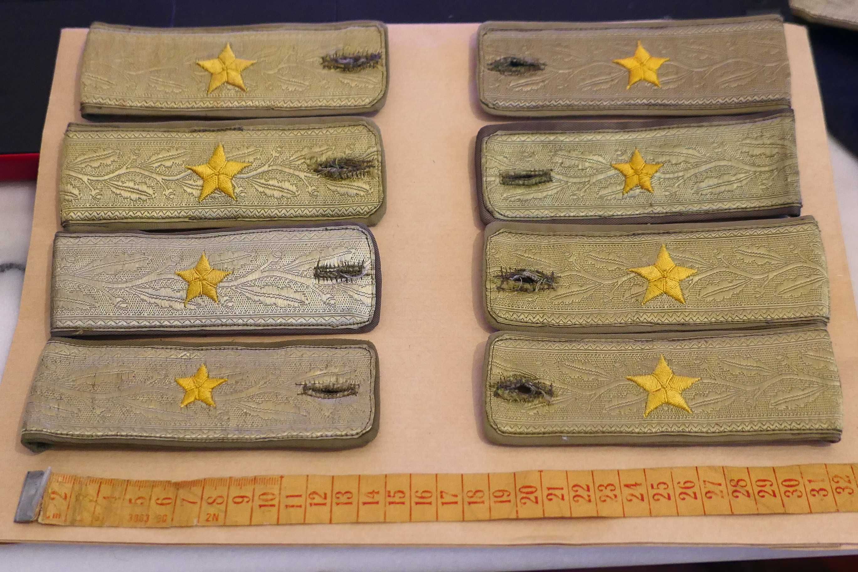 UNIFORMA Veston General Armata/ Colonel SECURITATE Epoleti Semne Arma