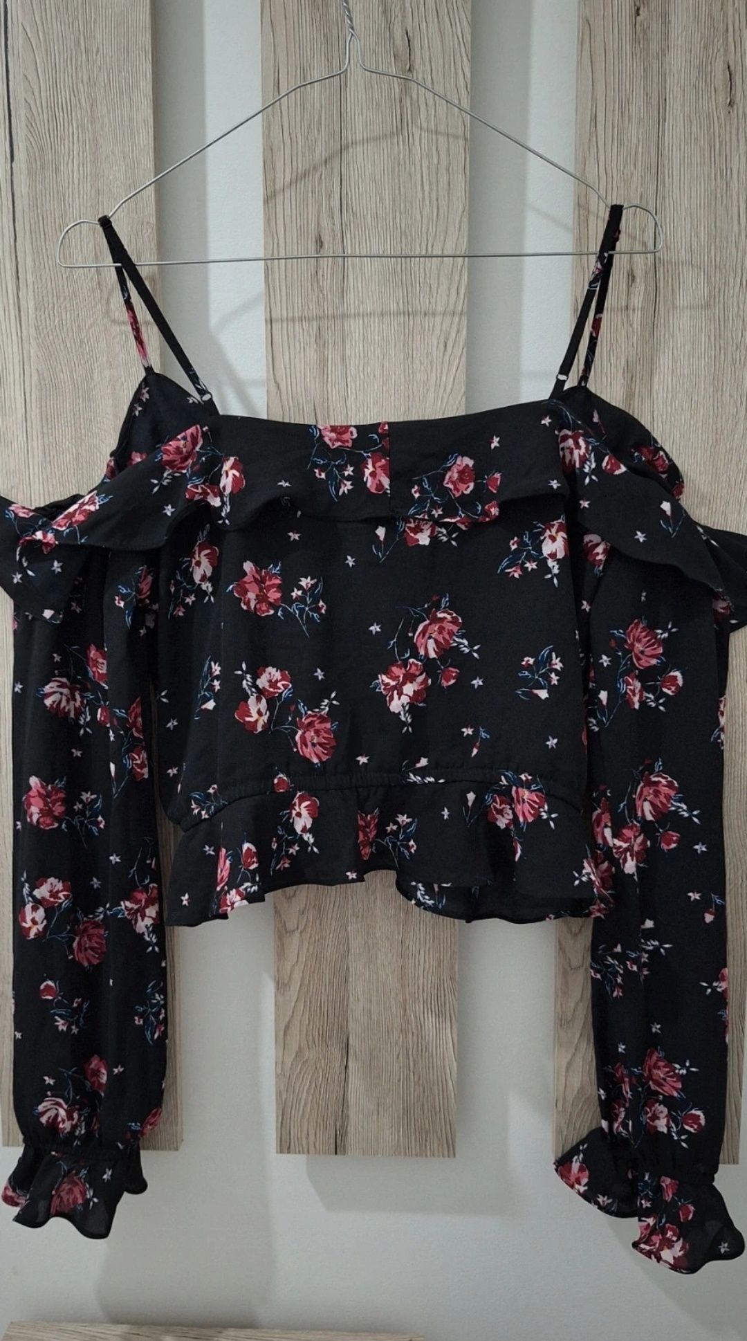 Top cu mânecă lungă damă Divided marime M/40 floral