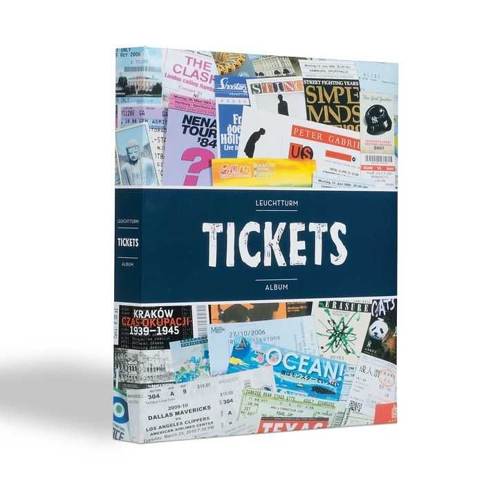 Албум за билети , етикети и банкноти Tickets Album Leuchtturm