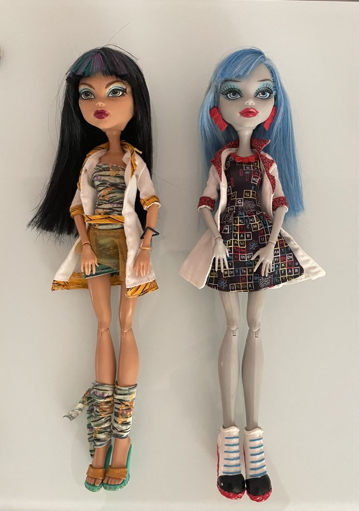 Куклы Monster High, набор Клео и Гулия: лабораторные партнеры