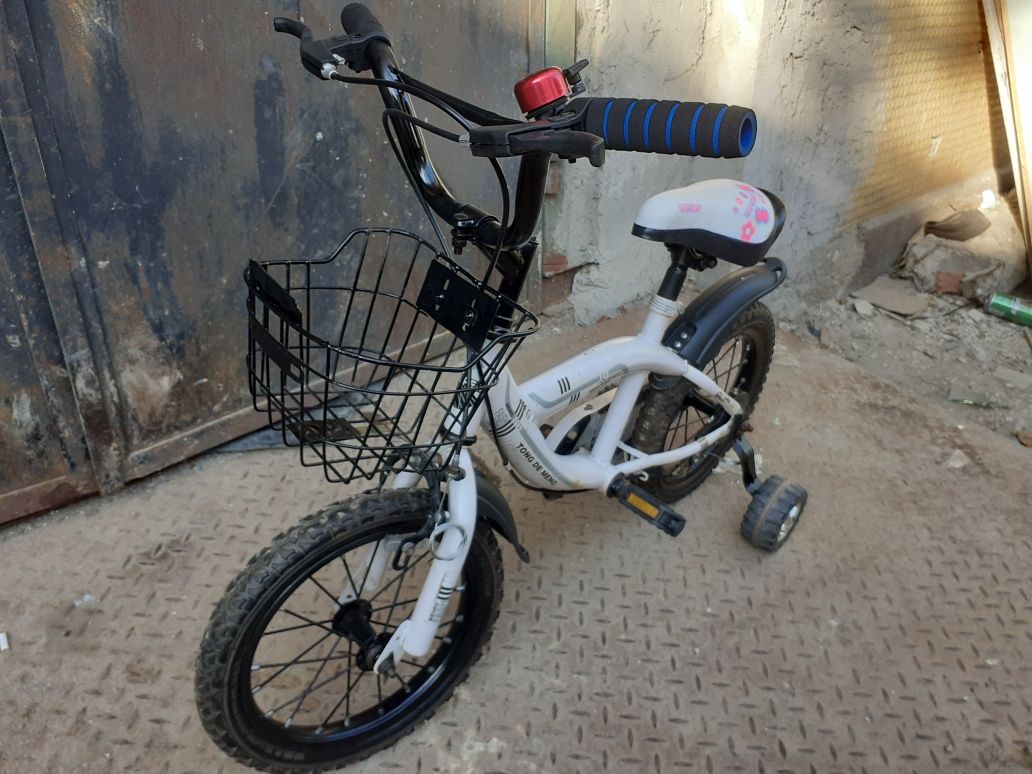 Bicicleta Copii cu Roti de 14"Varsta 4-7 Ani