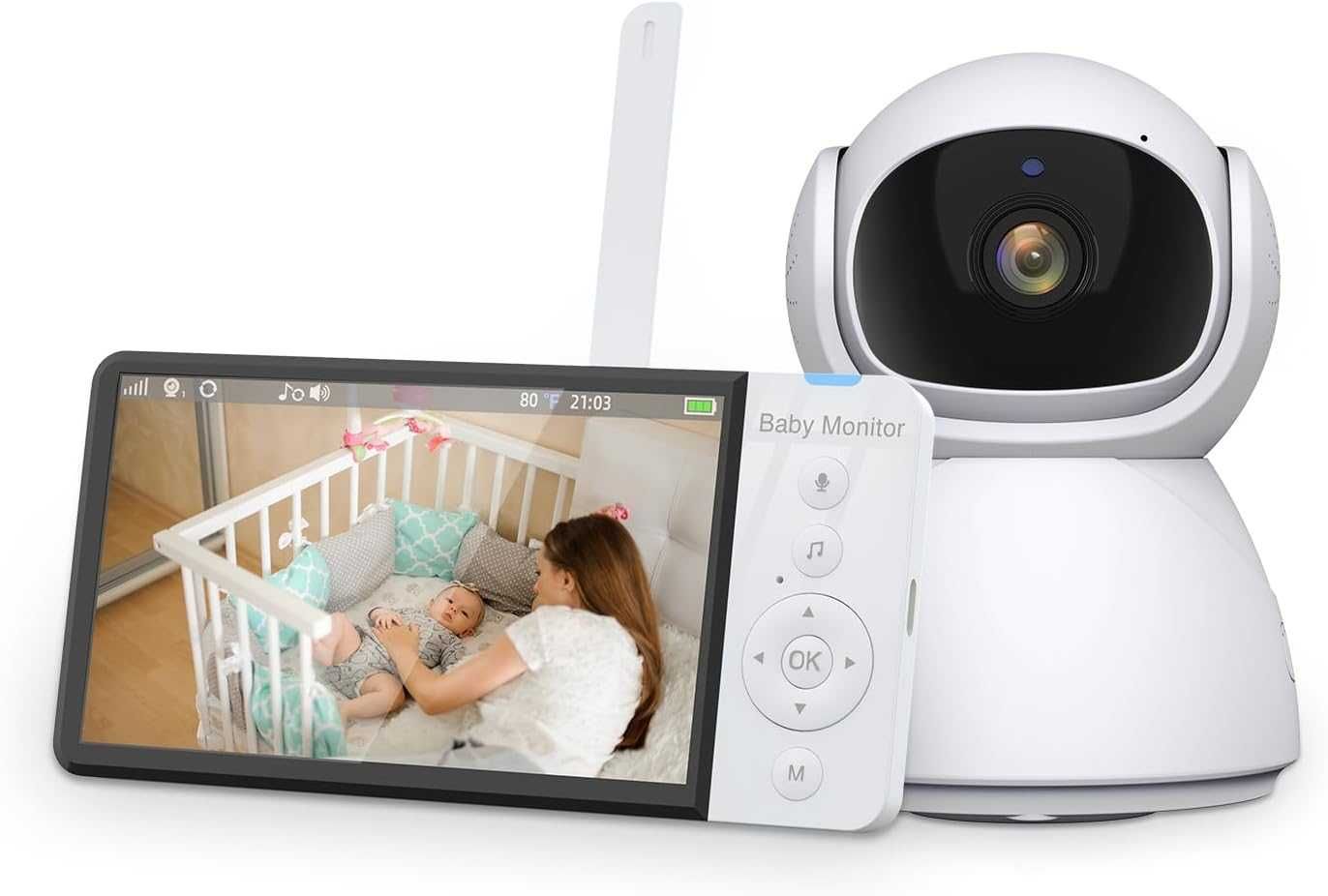 Baby Monitor Digital si Camera Audio-Video Wireless Supraveghere Bebe