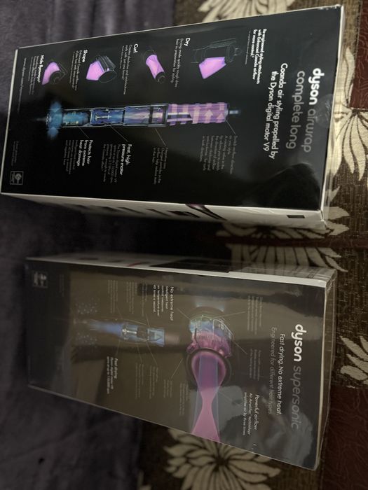 Vand set Dyson, supersonic, airwrap complete long, sigilate garantie